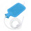 Professional 2L Silicone Enema Kit with 5ft Hose - Blue 4