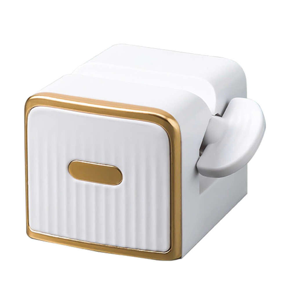 Cream Toothpaste Roller Wall-Mounted Dispenser Squeezer For Tubes And Toothpaste Holder