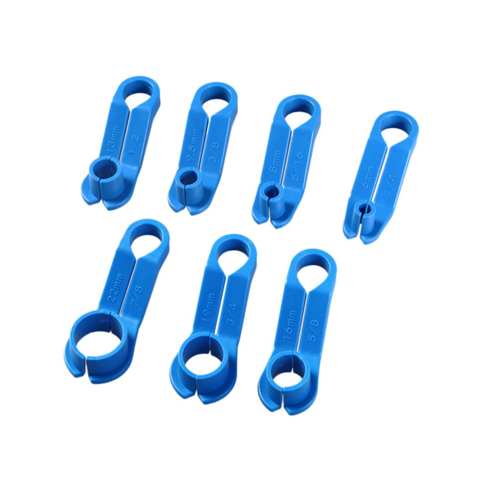 Fuel Line Disconnect Tool 7-Piece Set, Spring-Loaded Design, Durable Construction, Compact And Portable For Auto Repairs 9354506577582
