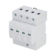 SNYE 100KA Surge Protector 385V 4P for Distribution Box, IP20
