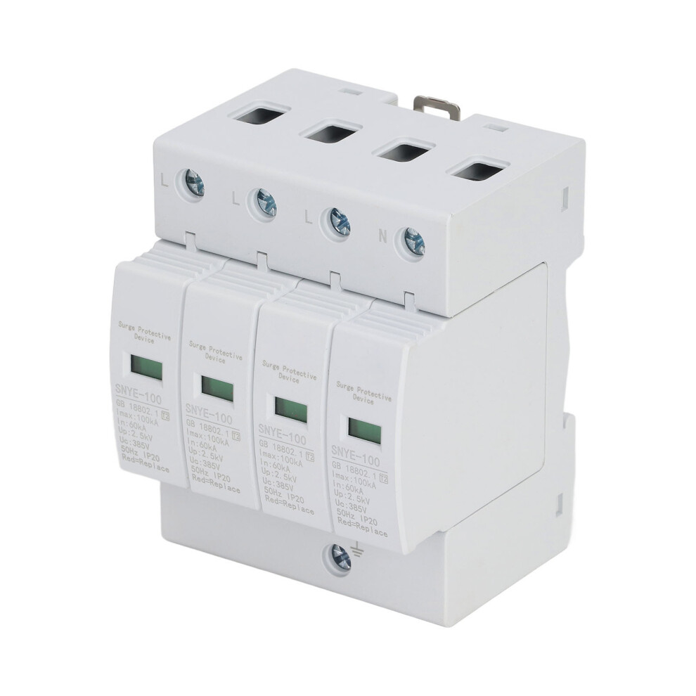 Snye 100Ka Surge Protector 385V 4P For Distribution Box, Ip20 9301356294411