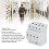 SNYE 100KA Surge Protector 385V 4P for Distribution Box, IP20 8