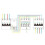 SNYE 100KA Surge Protector 385V 4P for Distribution Box, IP20 12