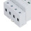 SNYE 100KA Surge Protector 385V 4P for Distribution Box, IP20 4