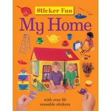 Sticker Fun My Home by Press Armadillo Paperback Book