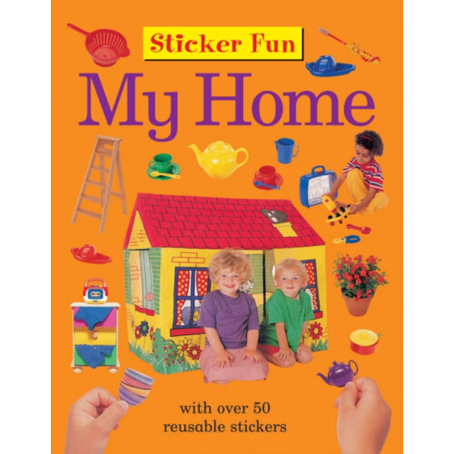 Sticker Fun My Home by Press Armadillo Paperback Book