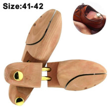 1 Pair Of Solid Wood Lotus Shoe Support Shoe Expander Spring Wood Shaped Anti-wrinkle Shoe Support