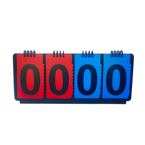 Tabletops Scoring Board Portable Tabletop Scoreboard With Flippers For MultiSport Use