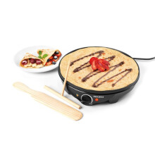 Progress Crepe Maker – Electric Pancake Machine 30 cm NonStick Cooking Plate