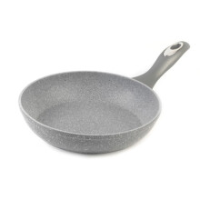 Salter Frying Pan NonStick 20cm Induction Marblestone Forged Aluminium Grey