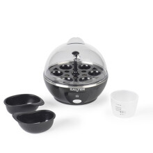 Salter 6 Egg Cooker Electric Poacher Boiler For Soft Medium or Hard Boiled Eggs