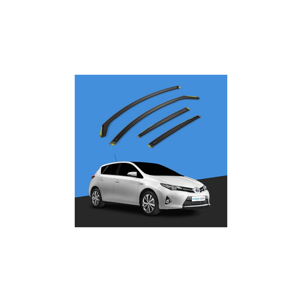 Toyota Auris Mk2 20122019 5 Door Hatchback Wind Deflectors 4Pc Tinted 46136800