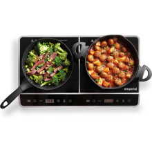 Emperial Twin Induction Hob Portable Digital Dual Electric Cooker 2800W