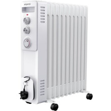 Emperial Oil Filled Radiator 11 Fin Electric Heater Portable Thermostat Timer