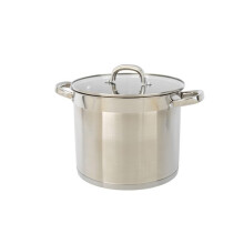 Salter Timeless 24cm Stockpot – 9L NonStick Pan with Lid Induction Hob Safe