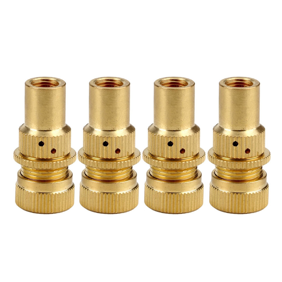 Automatic Tire Deflator 4-Piece Alloy Bleeder Valve Set For Car And Truck Tire Pressure Relief Universal Accessory 9393856677306