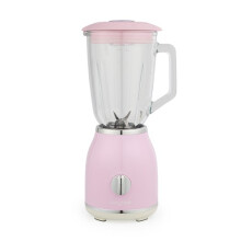 Salter Retro Cream Jug Blender 1.5L Glass 2 Speeds Pulse 1000W BPAFree