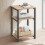 VASAGLE Sofa Side Table, 3-Tier End Table, Bedside Table with Steel Frame 4