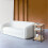 VASAGLE Sofa Side Table, 3-Tier End Table, Bedside Table with Steel Frame 2