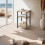 VASAGLE Sofa Side Table, 3-Tier End Table, Bedside Table with Steel Frame 3