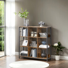 Bookcase, Bookshelf, Ladder Shelf 3-Tier, Display Storage Rack Shelf, for Office, Living Room, Bedroom
