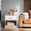 VASAGLE Bedside Table, Side Table with Drawer, Handle, Open Compartment 2