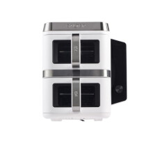 Salter VertiCook View Air Fryer – 9L 2 Drawers 12 Functions PFASFree White