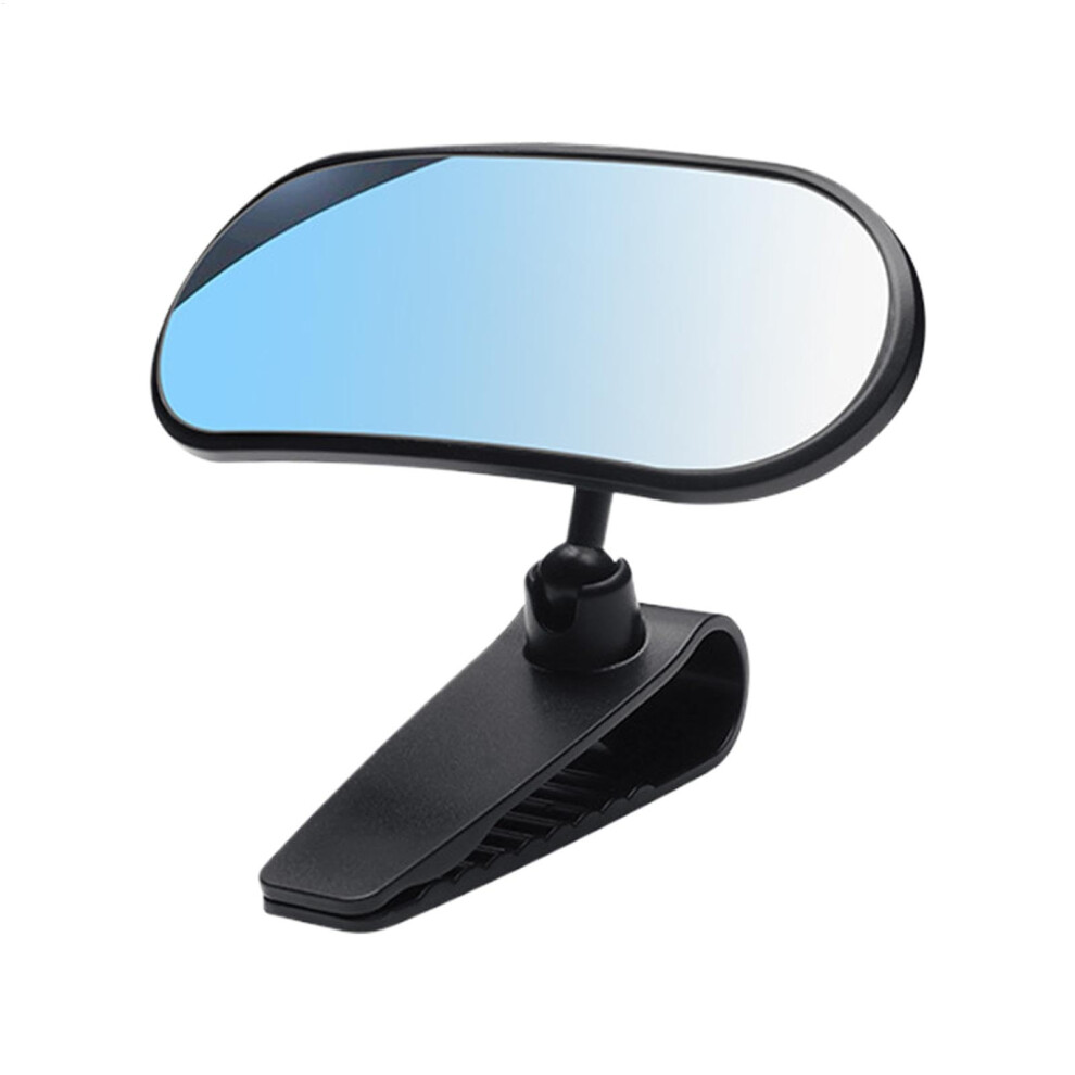 Car Rear View Mirror 360 Degree Adjustable Clip-On Suction Panoramic Back Seat Convex Glass HD Wide View For Day Driving