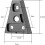 V-Mount Battery Plate For V-Lock Connection, Camera Video Power Adapter, Blue 3