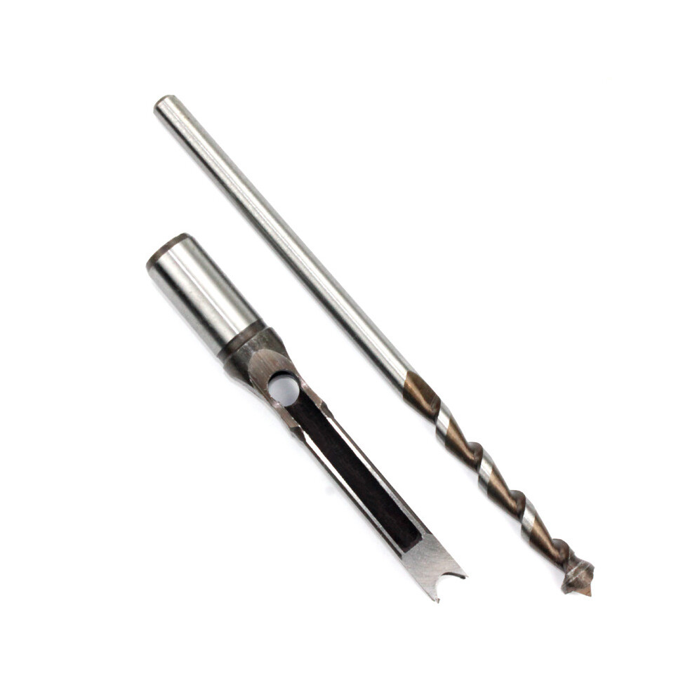 Square Hole Drill Bit 9.5Mm Bearing Steel For Woodworking Mortising Tool 6921356298498