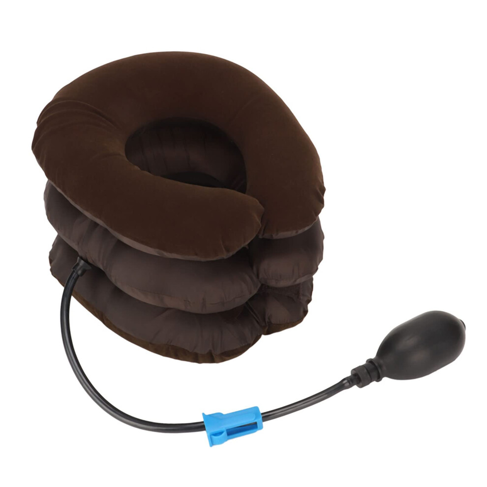 Inflatable Neck Support Traction Device, Adjustable Air Pressure Neck Stretcher, Decompression Brace For Men And Women