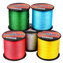 5.0/50LB Braided PE Fishing Line 300m Abrasion-Resistant Blue
