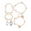 Complete Gasket Set (6PCS) for 100cc Motorized Bicycle Push Bike Engine 7