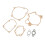 Complete Gasket Set (6PCS) for 100cc Motorized Bicycle Push Bike Engine 14