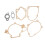 Complete Gasket Set (6PCS) for 100cc Motorized Bicycle Push Bike Engine 12