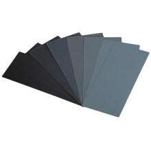 Wet Dry Sandpaper 30-Pack Assortment, 240 Grit, Waterproof Sanding Sheets for Cars, Metal, Wood and Furniture