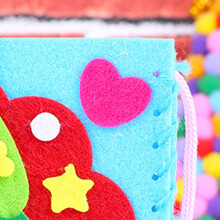 Felt Christmas Craft Non Woven Fabric Cute DIY Ornament Handmade Toy
