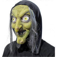 Old Woman Witch Mask - Halloween Horror Horror Cosplay Costume