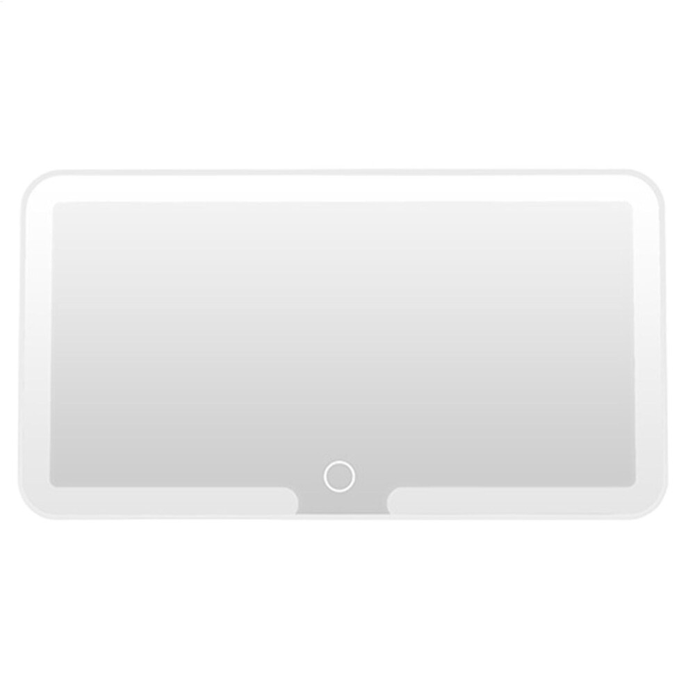 Car Up Mirror Vanity With 70 Leds, 3 Modes, Dimmable Touch Screen, Sun Visor Vanity Mirror Light/White 9354506579234