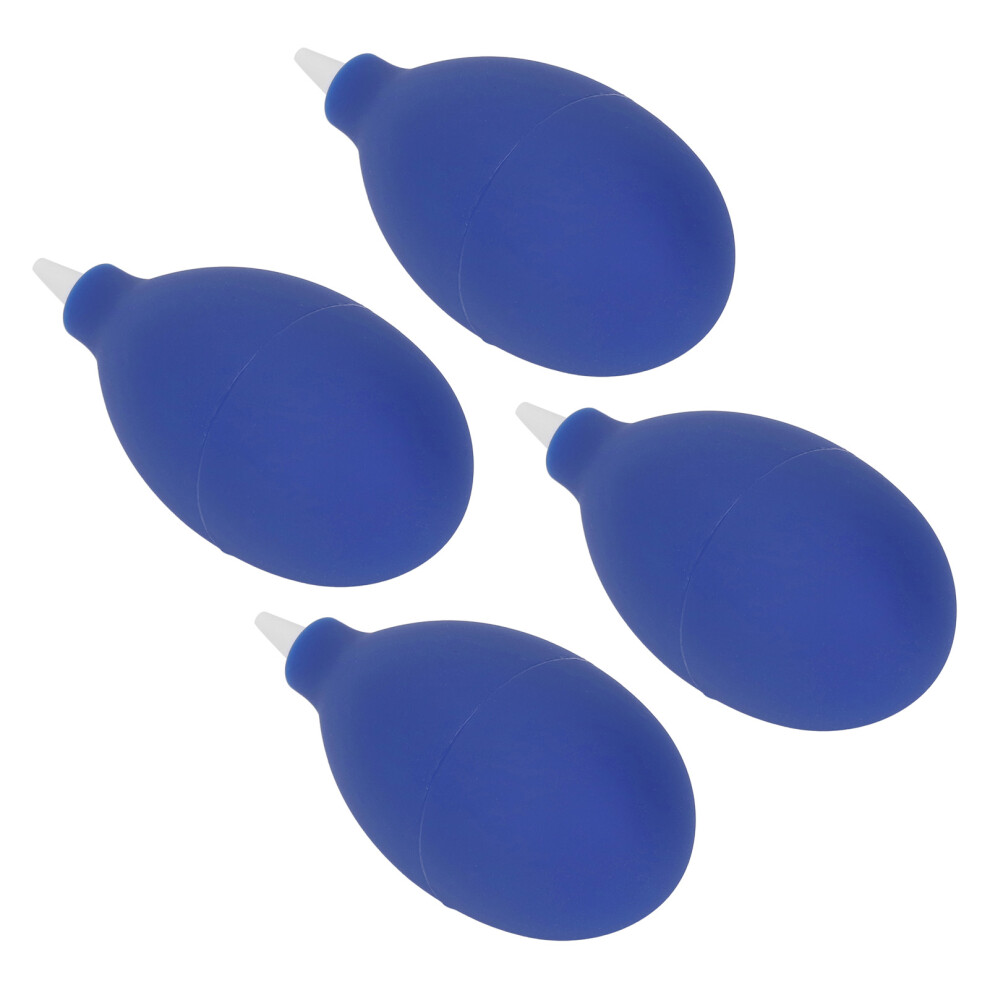 4Pcs Blue Dust Blower Ball With Check Valve For Lens & Phone Cleaning 4661356302956