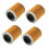 High Efficiency 4pcs Oil Filter  KN152 HF152 for CAN AM 1