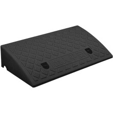 Ramp Portable Wheelchair Ramp For Bikes Triangle Door Ramp Garage Threshold Curb Ramp Black 49x27x11 Cm