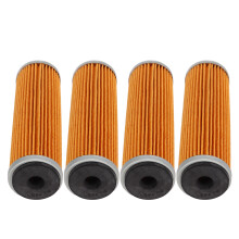 Set of 4 Engine Oil Filters High Flow Rate Sealing Fuel Filter for NC250 BRZ