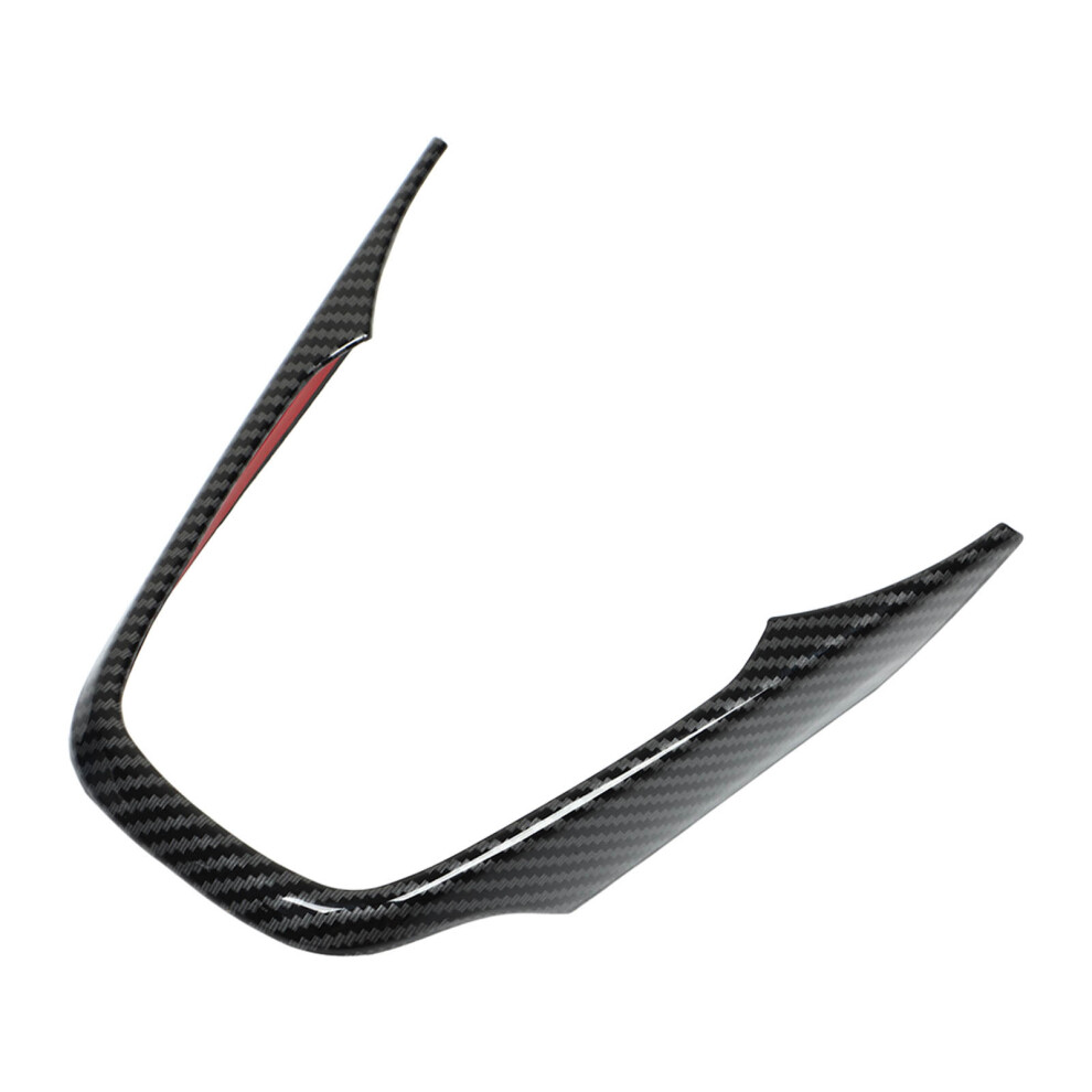 V Shape Carbon Fiber Style Steering Wheel Trim Cover For Yaris Cross Sienta Aqua 7901356303773