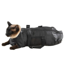 Cat Grooming Bag Waterproof For Bathing And Nail Clipping, Adjustable Muzzle Size, For Cats And Kittens