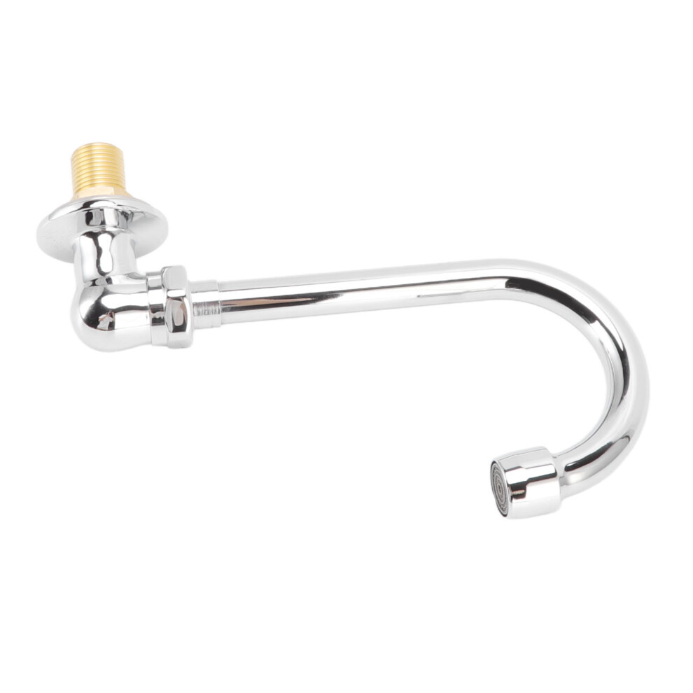 Hospital Wall Mount Basin Tap With Stainless Steel Foot Pedal And G1/2 Thread 7901356304060