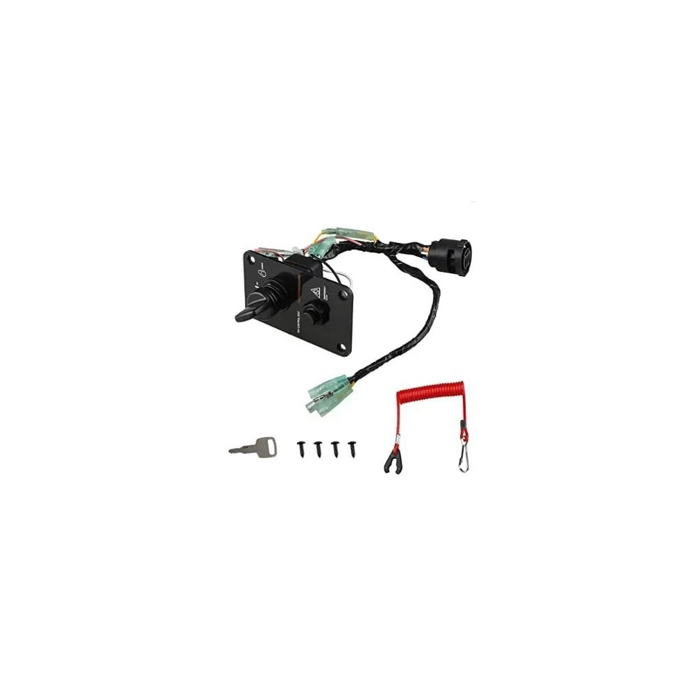 Outboard Ignition Switch Marine Start Key Panel For Yamaha 704-82570-08-00 With Wiring Harness 704-82570-12-00 9067246367206