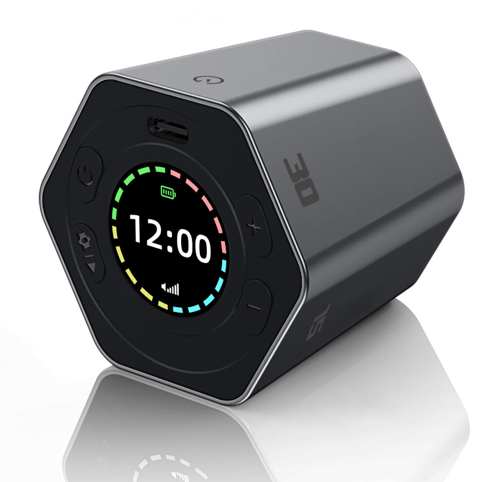 Gray Timer Hexagon Timer For Meetings Office Meeting