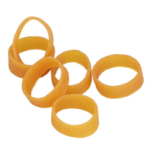 Bulk 120Pcs Rubber Bands Soft & Strong 10mm Wide 80mm Perimeter Assorted 2