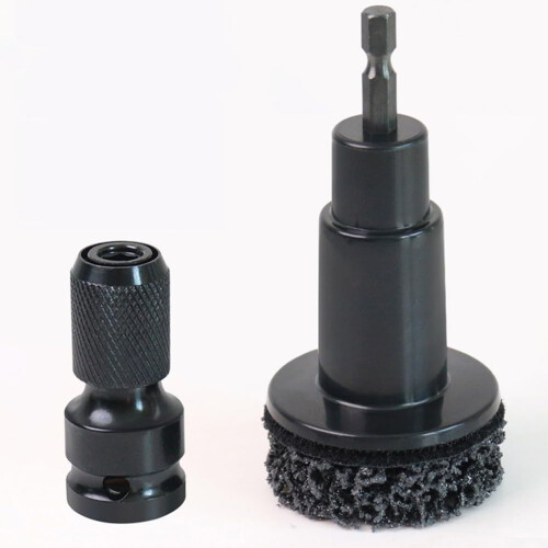 Car Maintenance Rust Removal Tool For Brake Discs, Ergonomic Handheld Design For Efficient Operation 1